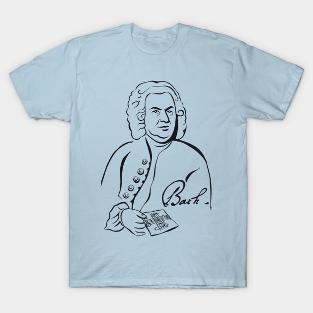 Bach T-Shirt by estanisaboal